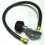 100,000 btu Regulator and 3ft Hose Assembly w/elbow